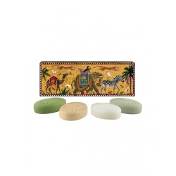 Ortigia Flying Tiger - Set di 4 saponi assortiti da 25 g