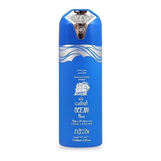 Nabeel Ocean Blue - Deodorante Spray Unisex 200 ml