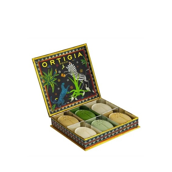 Ortigia Jungle - 6 saponette all'olio d'oliva 25 g