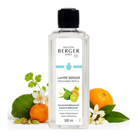 Maison Berger Paris Eclatante Bergamote - Ricarica Profumatore per Ambienti 500 ml