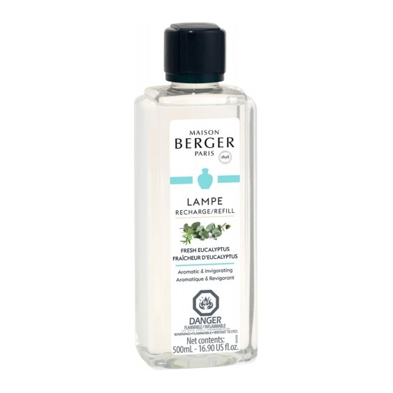 Maison Berger Paris Fraîcheur d'Eucalyptus - Ricarica Profumatore per Ambienti 500 ml