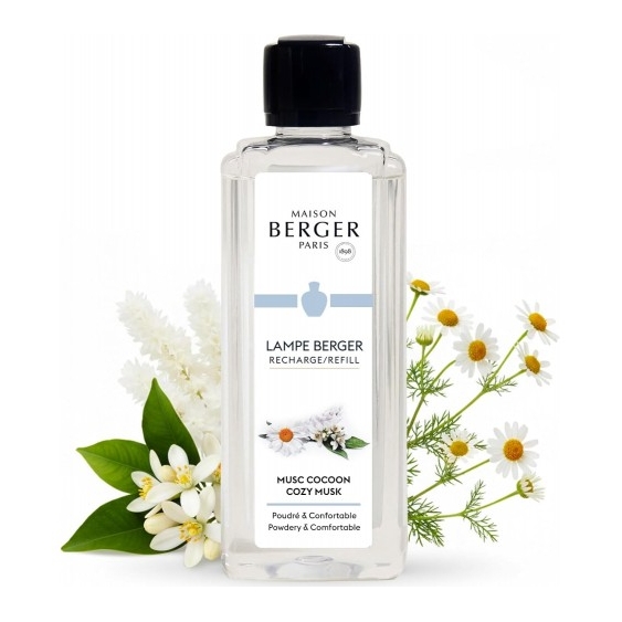 Maison Berger Paris Musc Cocoon - Ricarica Profumatore per Ambienti 500 ml