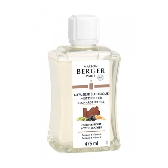Maison Berger Paris Cuir Mystique - Ricarica Profumatore per Ambienti 475 ml