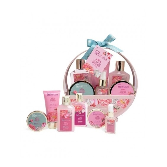 Idc Institute Scented Garden Peony Bath Set - Rituale Di Lusso Per Il Corpo