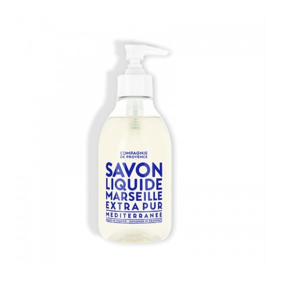 Compagnie De Provence Liquid Marseille Soap Mediterranean Sea - Sapone Delicato 300 Ml