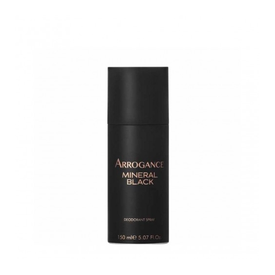 Arrogance Mineral Black - Deodorante Spray Minerale 150 Ml