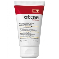 Cellcosmet Switzerland Exfoliant Dual Action - Crema Esfoliante Viso Rinnovatrice Per Tutti I Tipi Di Pelle 60 Ml