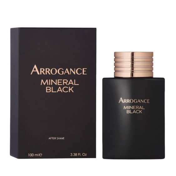 Arrogance Mineral Black - Lozione Dopobarba Legnosa E Speziata 100 Ml
