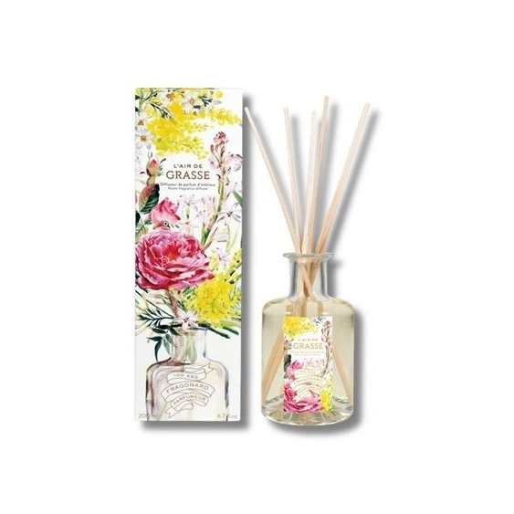 Fragonard L'Air De Grasse - Profumatore D'Ambienti 200 Ml + 10 Bastoncini