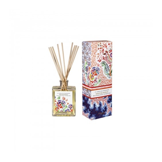 Fragonard Menthe Basilic - Diffusore Ambiente 200 Ml + 10 Bastoncini