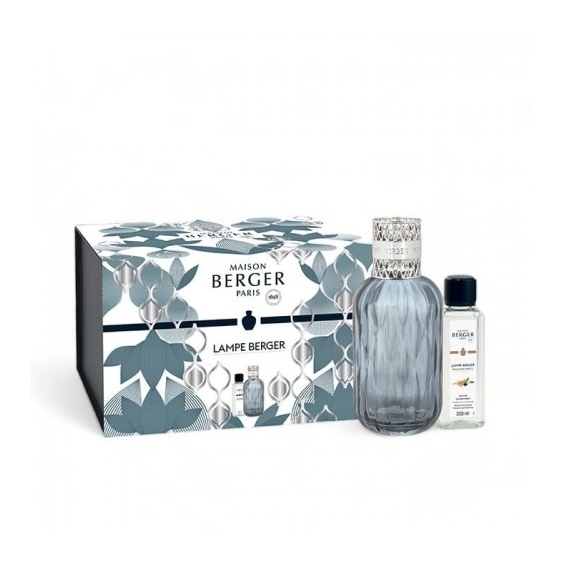 Maison Berger Paris Quintessence Lampada Blue Scent + Ricarica Golden Wheat Scented Oil 250 Ml