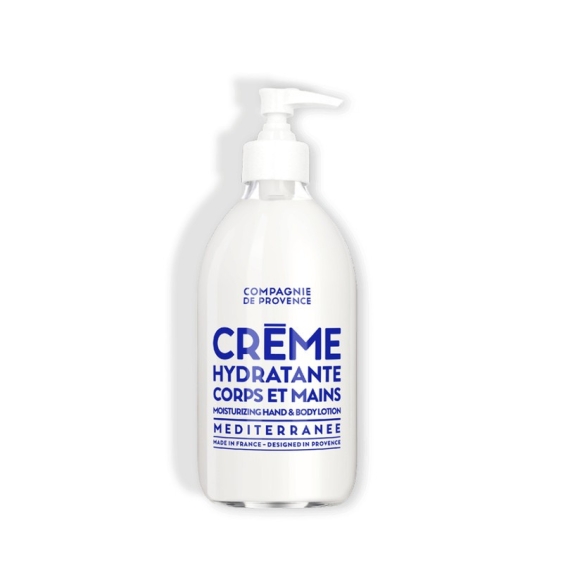 Compagnie De Provence Moisturizing Hand And Body Mediterranean Sea - Lozione Idratante Per Mani E Corpo 300 Ml