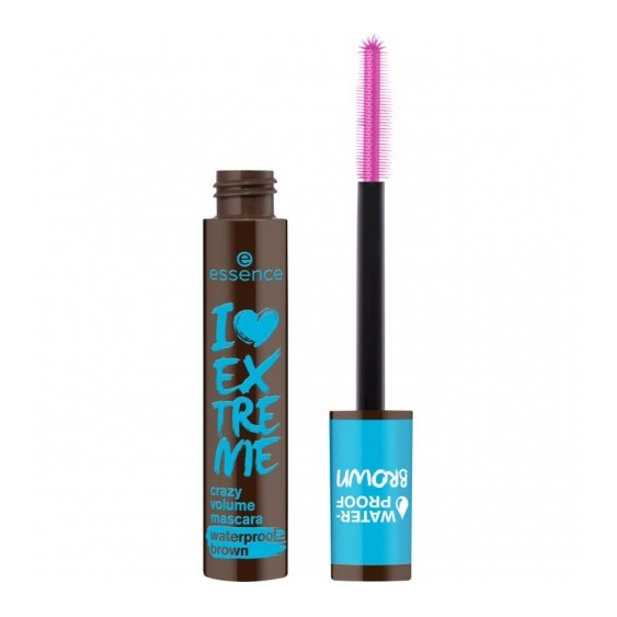 Essence I Love Extreme Crazy Volume Waterproof - Mascara N. 01 Cozy Brown