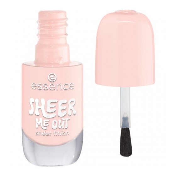 Essence gel nail polish - Smalto Unghie N. 04 Sheer Me Out