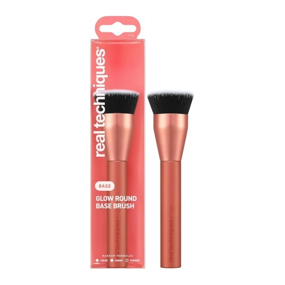 Real Techniques Glow Round Base Brush - Pennello per Fondotinta