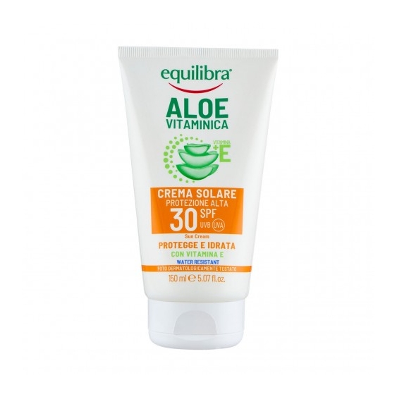 Equilibra Crema Solare 30 SPF Aloe Vitaminica Protezione Alta 150 ml