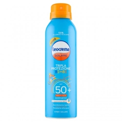 Leocrema Crema Solare Bambini 50+ Spf Tripla Portezione Bimbi Spray 150 ml