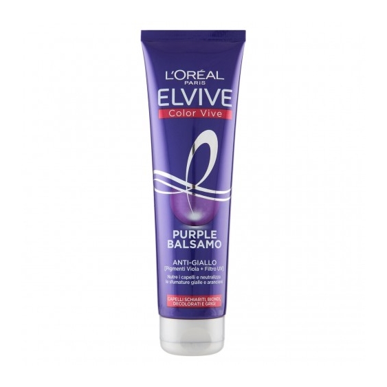 L'Oreal Paris Elvive Color Vive Purple - Balsamo Anti-Giallo 150 ml