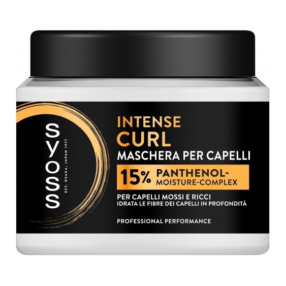 Syoss Intense Curl - Maschera Per Capelli Ricci e Mossi 400 ml