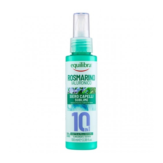 Equilibra Rosmarino Ialuronico 10 in 1 - Siero Capelli Sublime 100 ml
