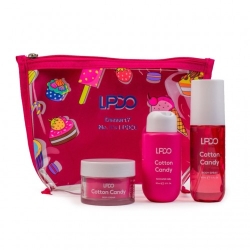 Lpdo Summer Kit Cotton Candy Body Spray 90 ml + Shower Gel 90 ml + Body Cream 50 ml