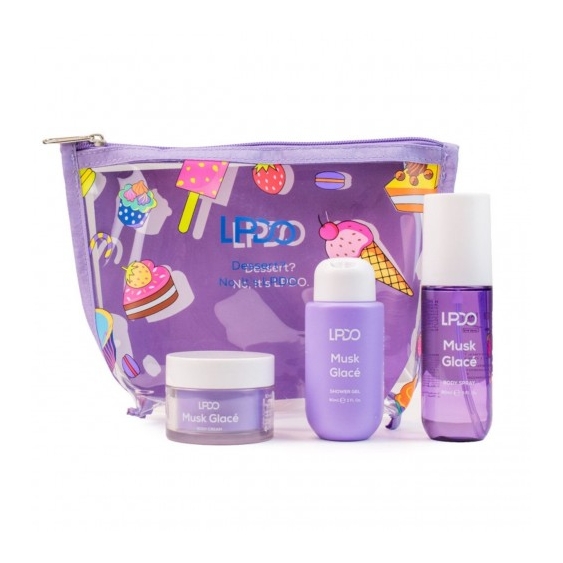 Lpdo Summer Kit Musk Glacé - Body Spray 90 ml + Shower Gel 90 ml + Body Cream 50 ml