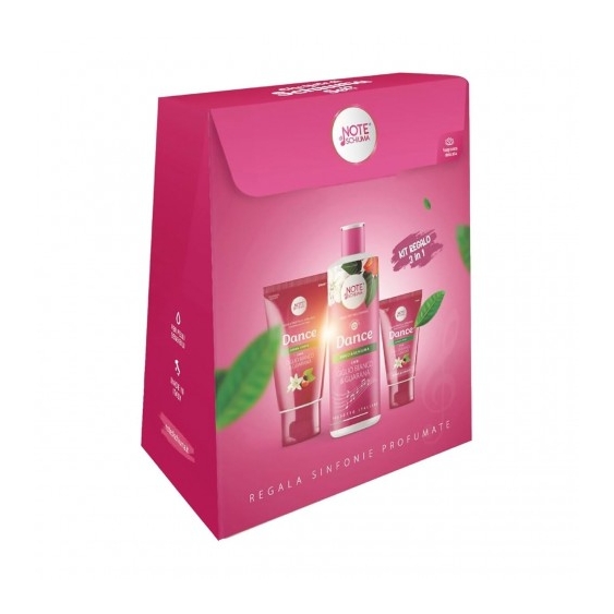 Note Di Schiuma Cofanetto Dance - Docciaschiuma 400 ml + Crema Corpo 200 ml + Crema Mani 75 Ml