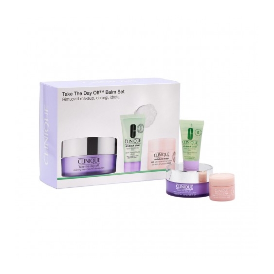 Clinique Cofanetto Take The Day Of Balm Set - Routine Completa Detersione e Idratazione