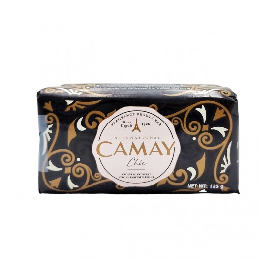 International Camy Chic - Saponette Solide Fragranza Agrumi e Note Legnose 3 x 125 gr