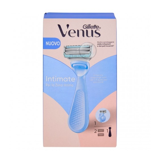 Gillette Venus Intimate - Rasoio Donna 1 Manico + 2 Lamette