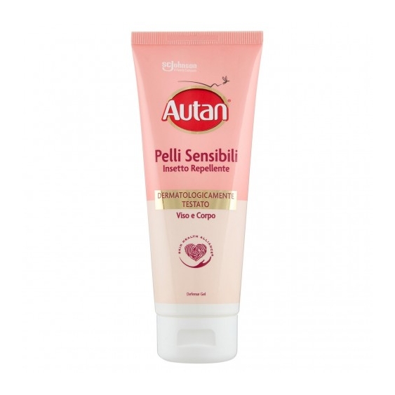 Autan Pelli Sensibili - Gel Insetto Repellente E Antizanzare Comuni E Tigri 100 ml