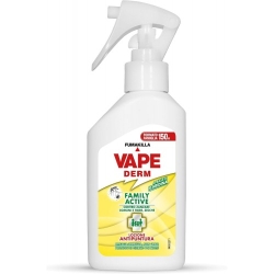 Vape Derm Family Active - Lozione Antipuntura per Zanzare e Zecche 150 ml