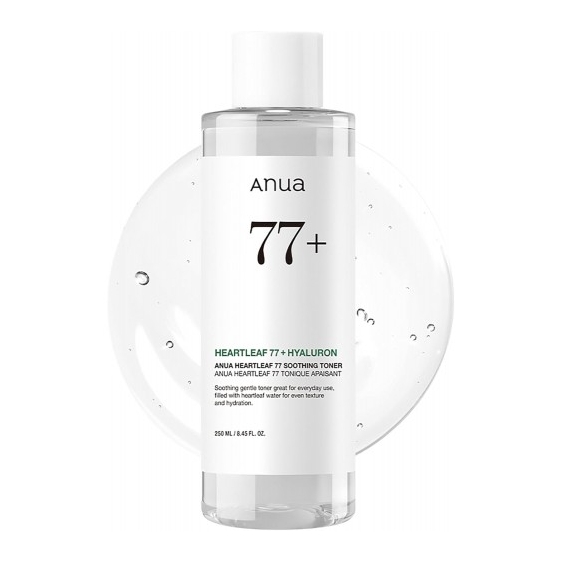 ANUA Heartleaf 77% Tonico lenitivo della pelle rinfrescante e Idratante 250 ml