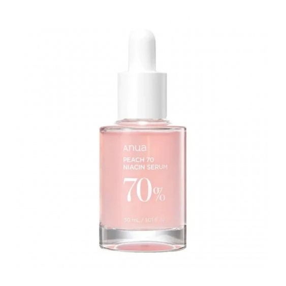 Anua Peach 70% Niacin Serum - Siero Viso Illuminante e Uniformante 30 ml