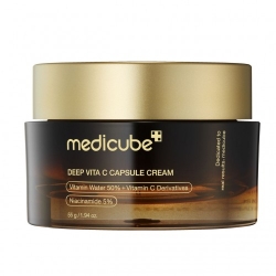 Medicube Deep Vita C Capsule Cream - Crema Viso Illuminante e Idratante 55 gr