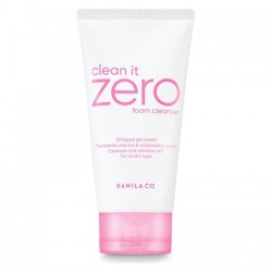Banila Clean It Zero Foam Cleanser - Mousse Detergente Viso Idratante per tutti i tipi di pelle 150 ml