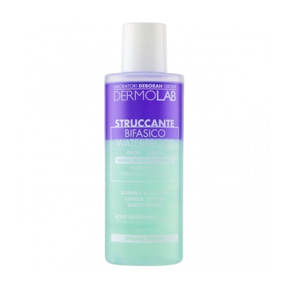 Dermolab Struccante Bifasico Waterproof Per Occhi e Labbra 150 ml