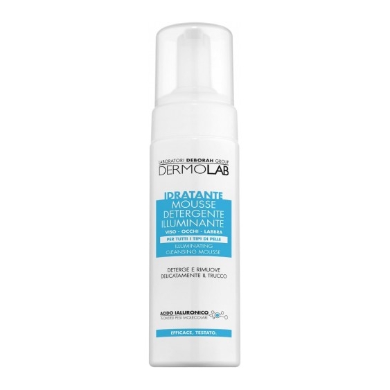 Dermolab Mousse Detergente Illuminante Per Viso Occhi e Labbra 150 ml