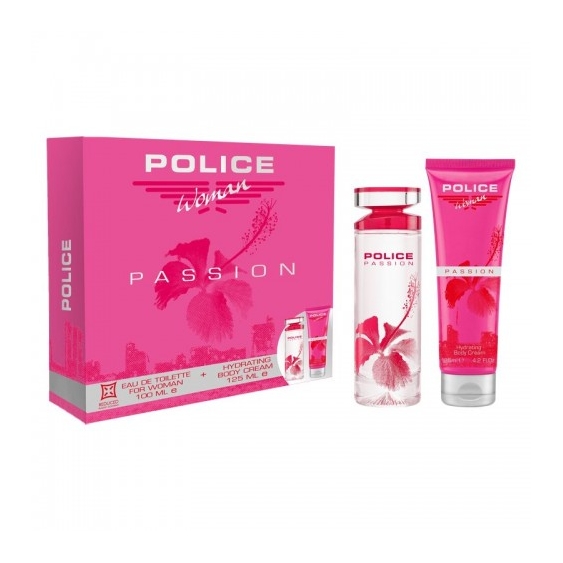 Police Passion - Eau De Toilette Donna 100 Ml + Crema Corpo Idratante 125 Ml