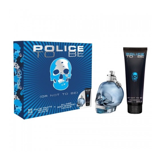 Police Cofanetto To Be Or Not To Be - Eau De Toilette Uomo 40 Ml Vapo + All Over Body Shampoo 100 Ml