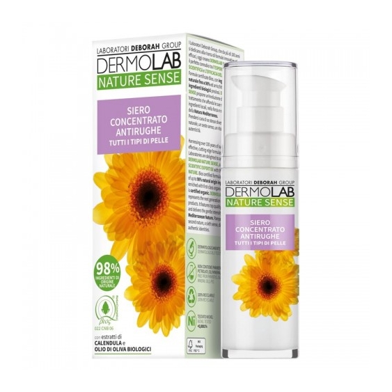 Dermolab Nature Sense - Siero Concentrato Antirughe Rassodante Per Tutti I Tipi Di Pelle 30 Ml