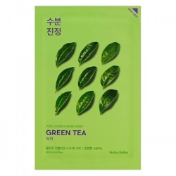 Holika Holika Green Tea Pure Essence Mask Sheet - Maschera Lenitiva E Illuminante 20 Ml