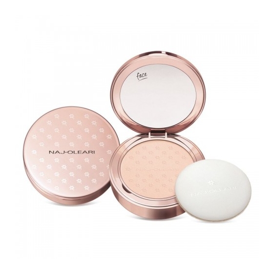 Naj-Oleari Skin Caress Pressed Powder - 00 Sand Rose