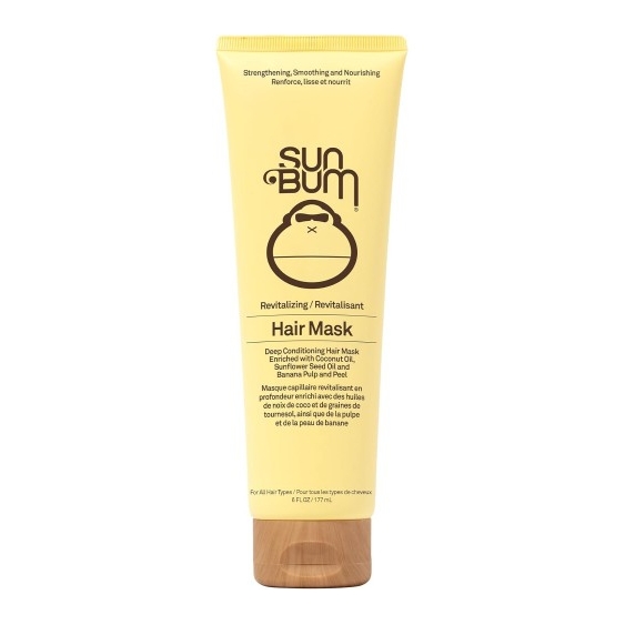 Sun Bum Revitalizing Hair Mask - Trattamento Ristrutturante Per Capelli Deboli E Fragili 50 Ml