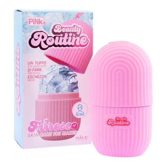 Nice Group Beauty Routine Frrresco Ice Maker - Rullo Di Ghiaccio Per Massaggio Viso