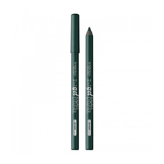 Deborah 2In1 Gel Kajal & Eyeliner - Matita Occhi N. 05 Mat Green