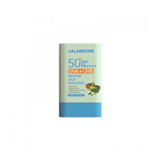 Lalarecipe Matcha Cica Sun Stick Spf50+ Protezione Solare Viso 20 G