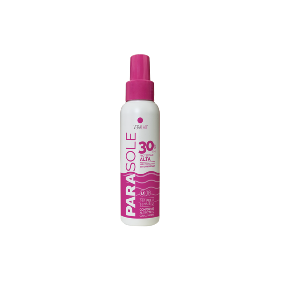 Veralab Parasole Spf 30 - Latte solare spray 100 Ml