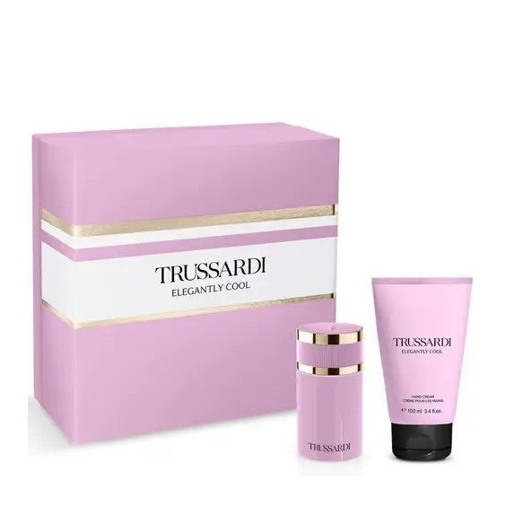 Trussardi Elegantly Cool - Eau De Parfum 60 Ml + Crema Mani 100 Ml