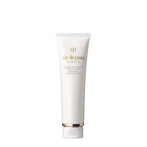 Cle De Peau Softening Cleansing Foam - Trattamento Viso Idratante Illuminante E Resiliente 125 Ml